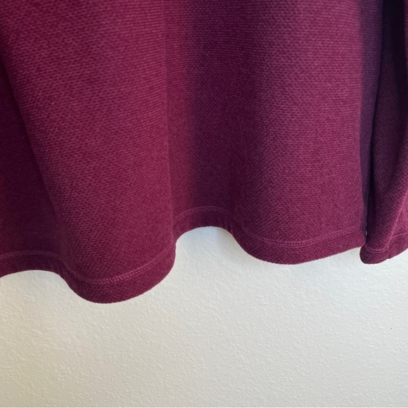 The North Face Mens Textured Cap Rock 1/4 Zip Pullover Boysenberry Size XXL - Picture 8 of 11